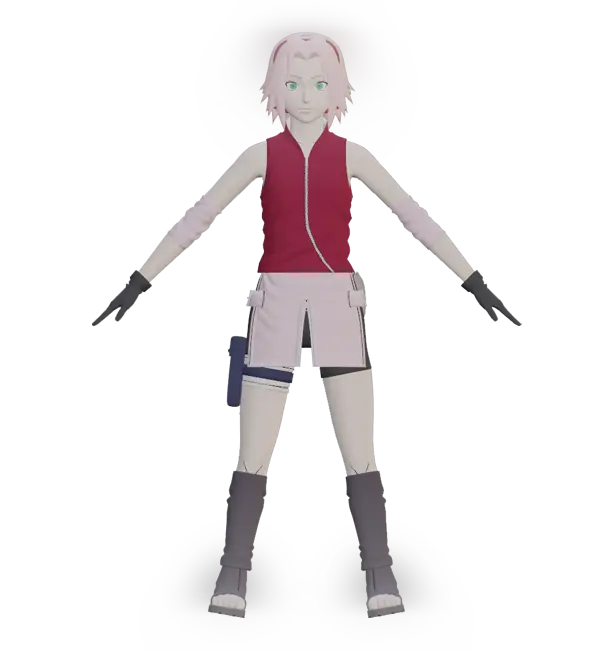 Sakura Haruno 3d model