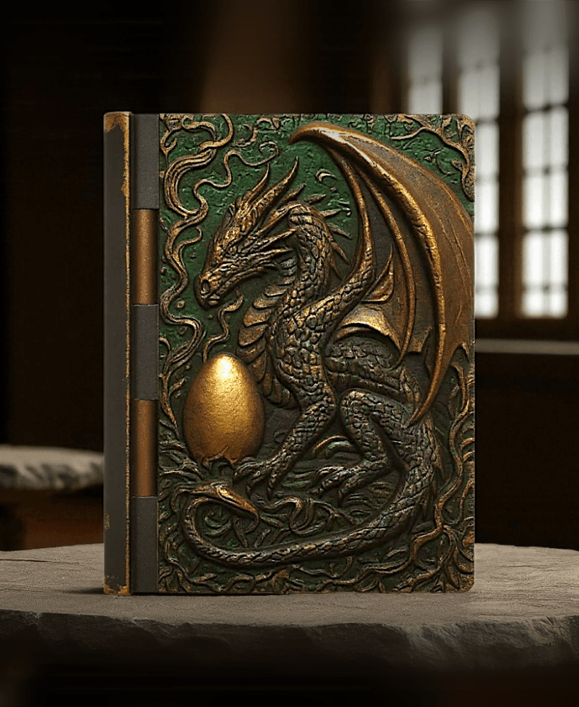 Guardian Dragon Book Box 3d model