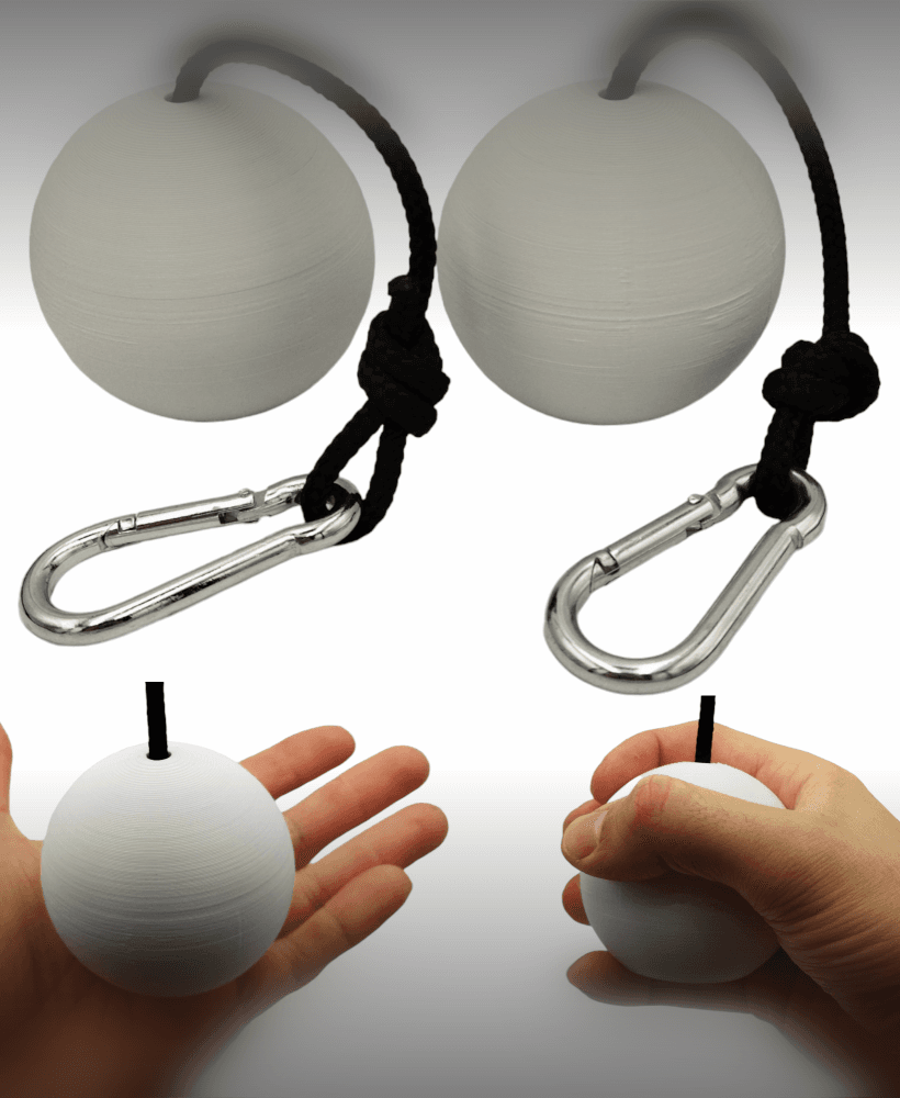 V2 Grip Balls 70mm - OCR Hold - Obstacle tools 3d model