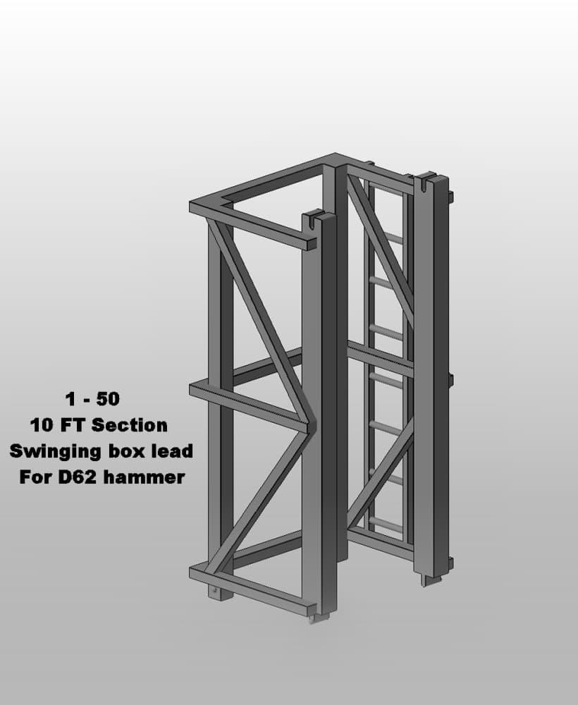 1 - 50 - 10 FT section Swinging box lead.stl 3d model