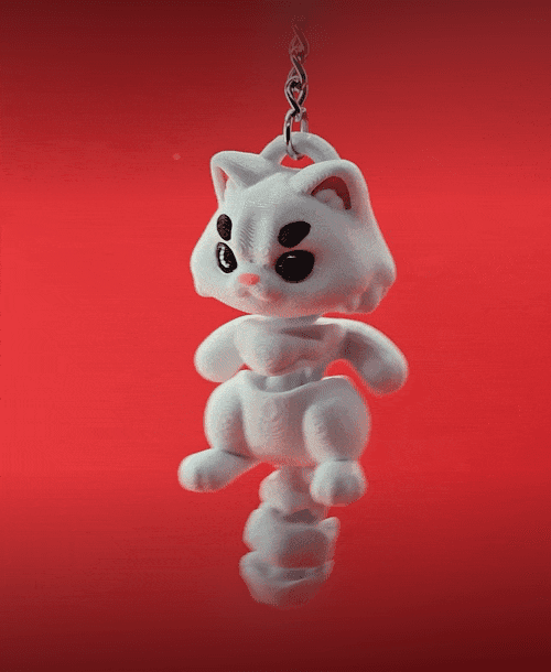 3DL Pocket Cuddle Cat 3d model