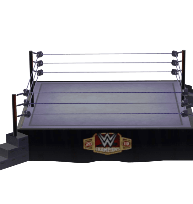WWE Wrestling Ring 3d model