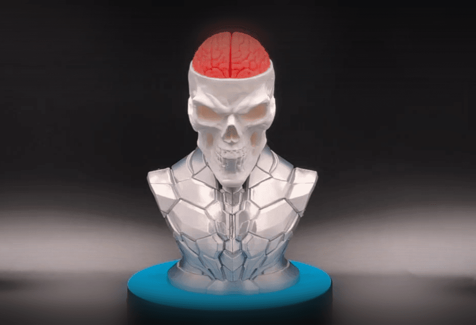 Craniumortis - No AMS / Multi-Part Bust 3d model
