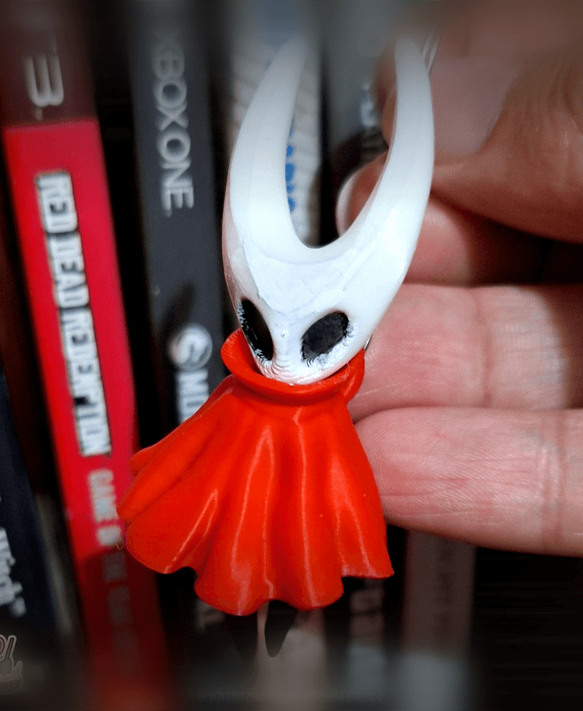 Hornet - Hollow Knight| Flexi Print-in-place Keychain | Multicolor 3d model