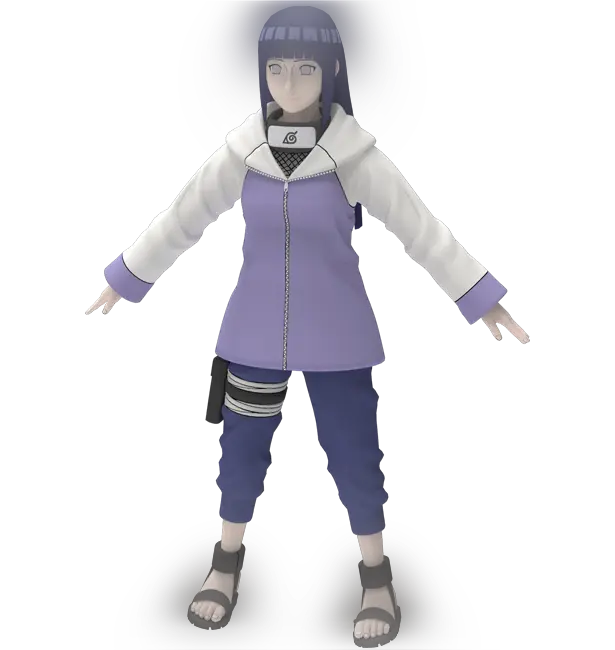 Hinata Hyuga 3d model