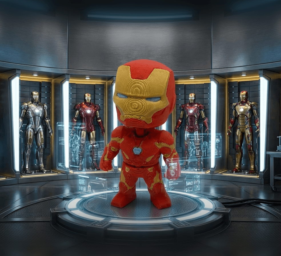 Iron Man Flexi 3d model