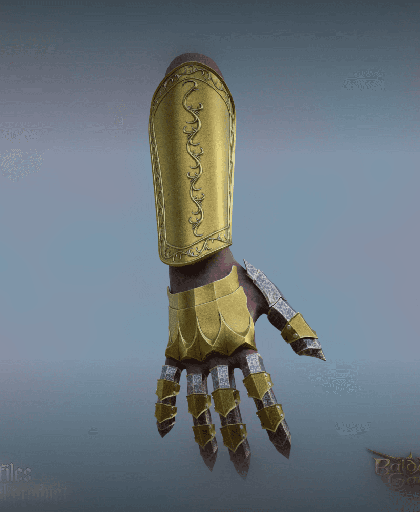 Dreamwalker Gloves Baldurs Gate 3 3d model