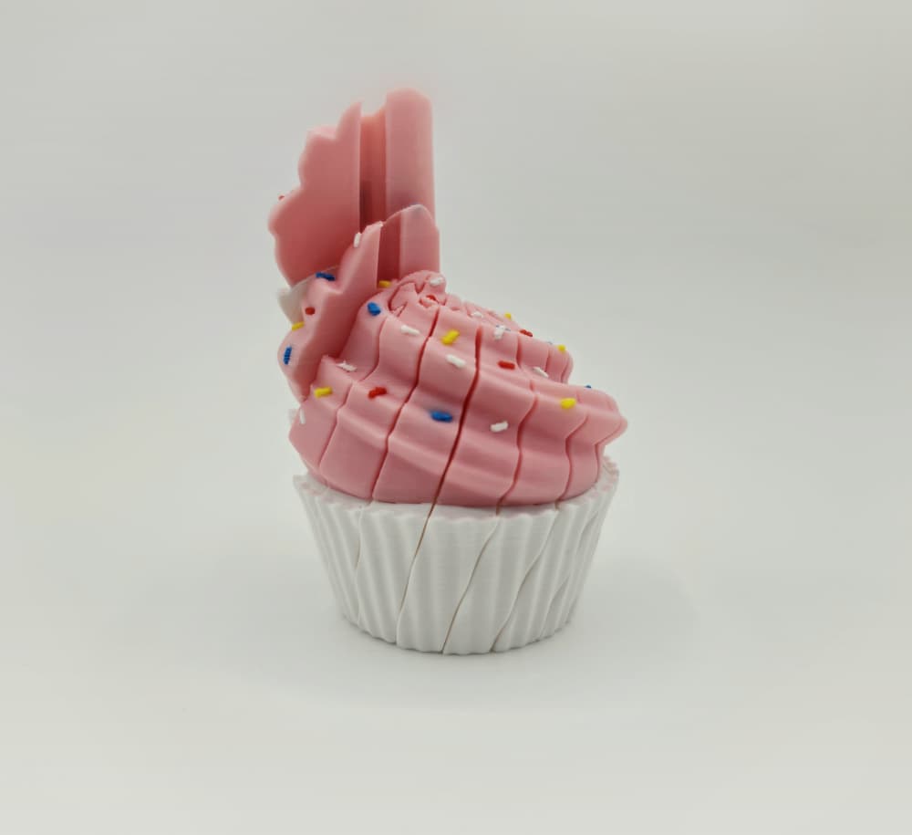 Cupcake Twist Fidget 3d model