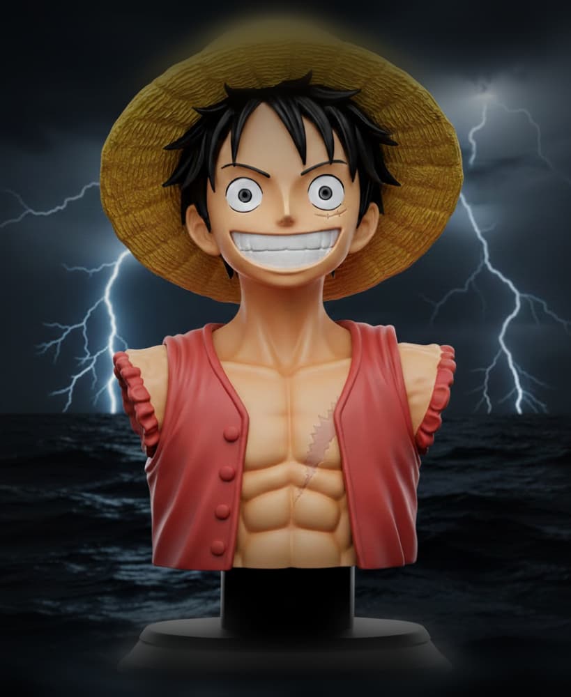 Luffy Busto A1.3mf 3d model