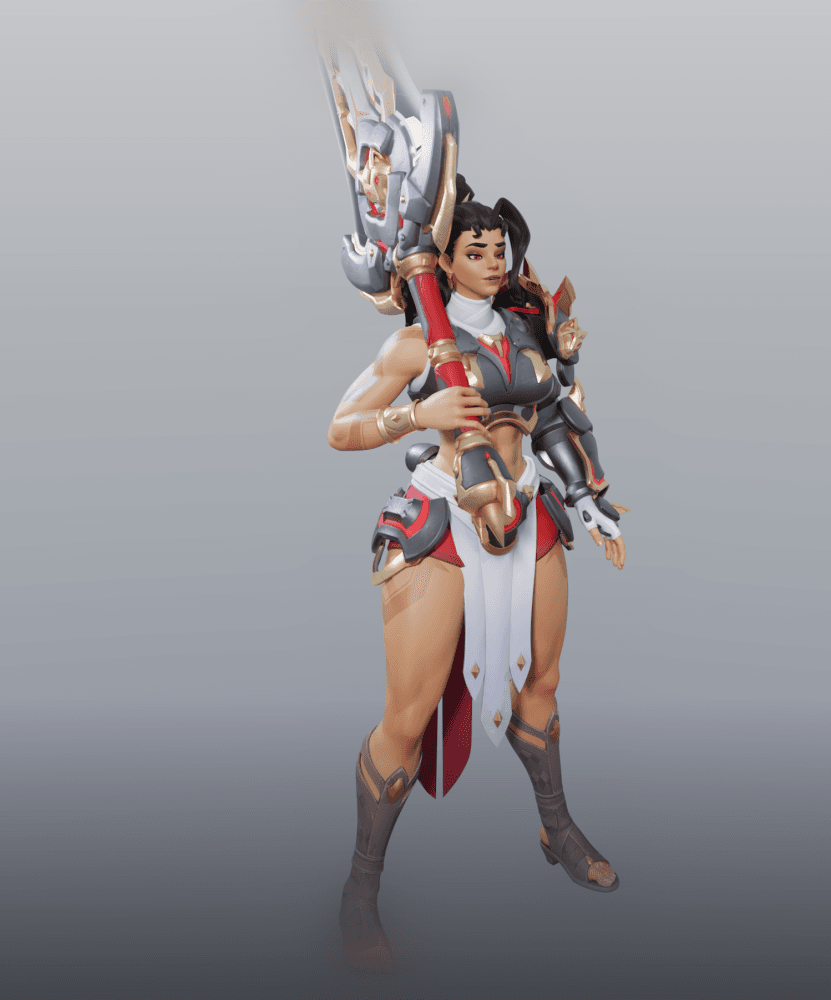 Woman Warrior 3d model