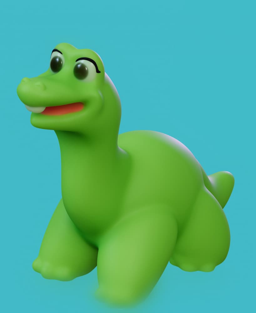 Dinosaur (exercise).stl 3d model