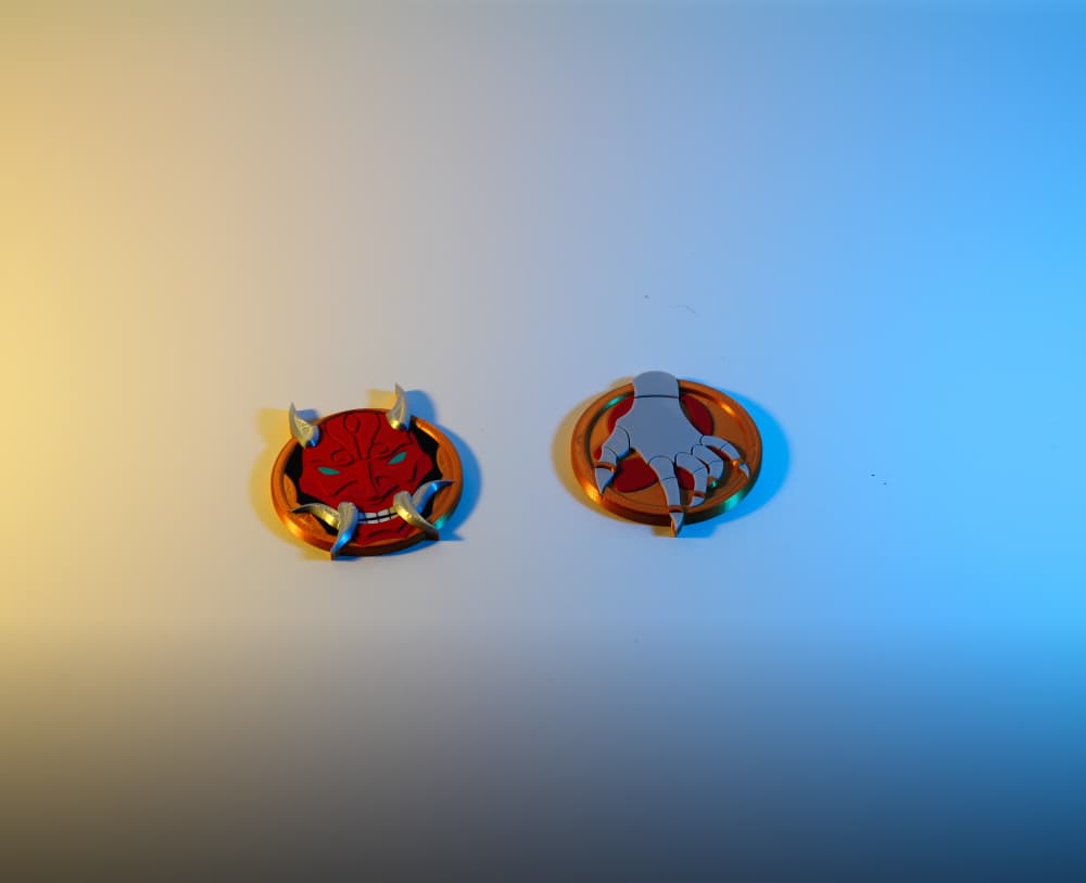 Fortnite Chapter 6 Season 1 medallions 3d model