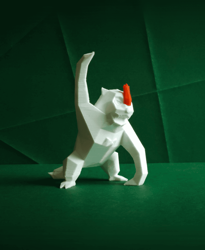 Vigoroth Low Poly Pokemon 3d model