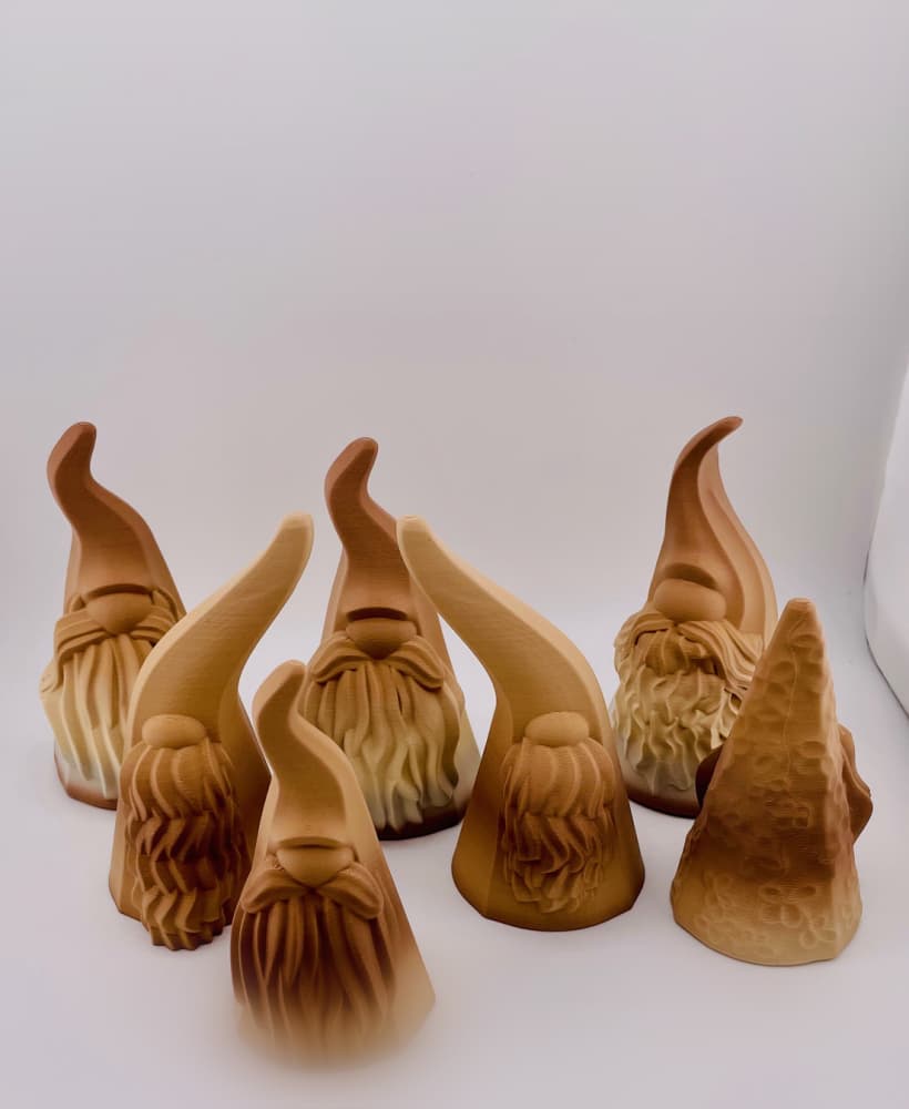 Chiseled Beard Gnome Set 3d model