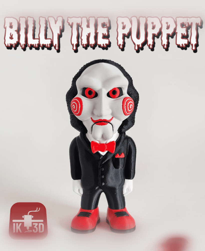 Billy The Puppet / Horror Mini / 3MF Included 3d model