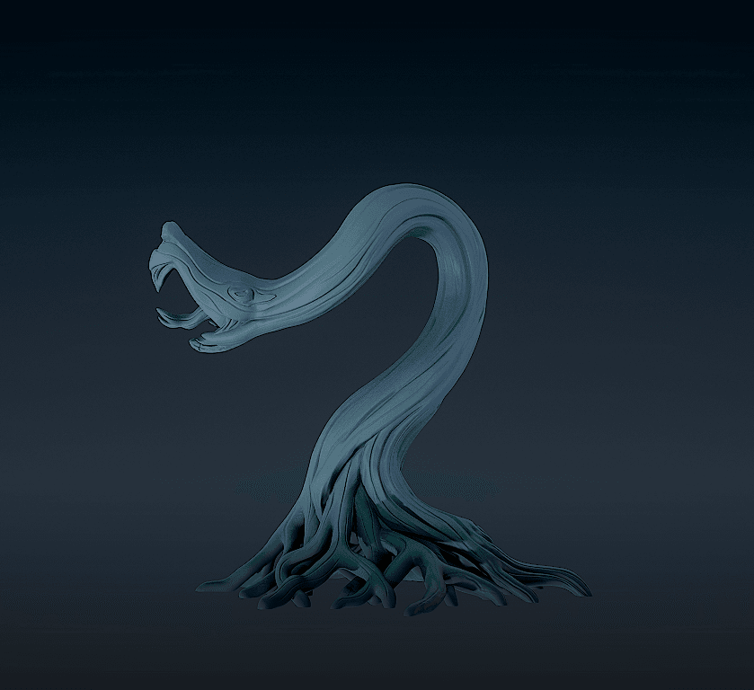 Wood Worm 3d model