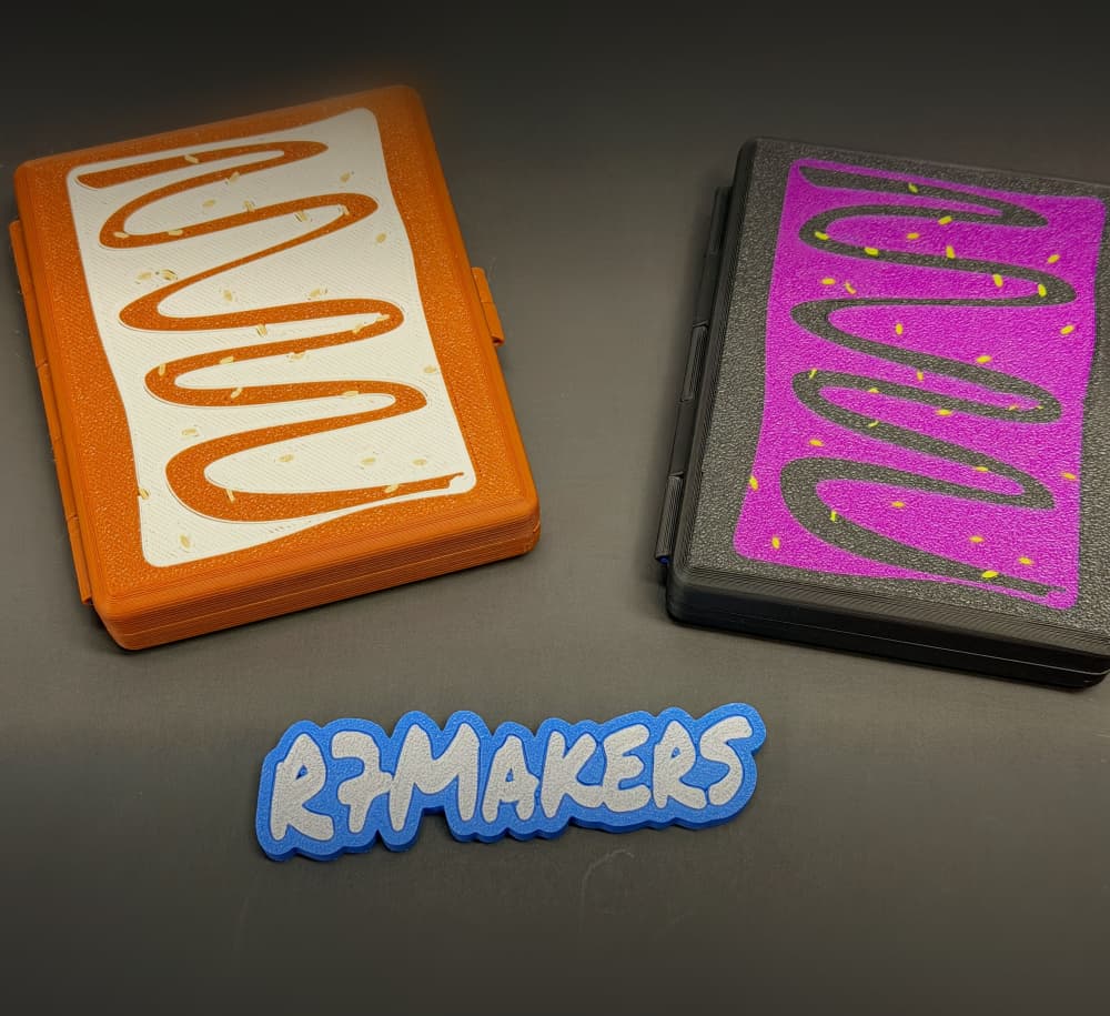 R7 Pastry Vault – The Tactical Toaster Pastry Case | R7Makers 3d model