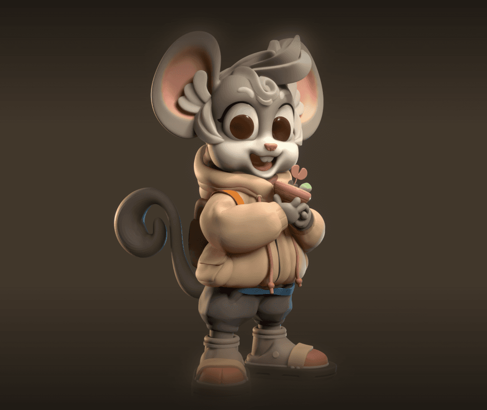 Chibimouse.stl 3d model