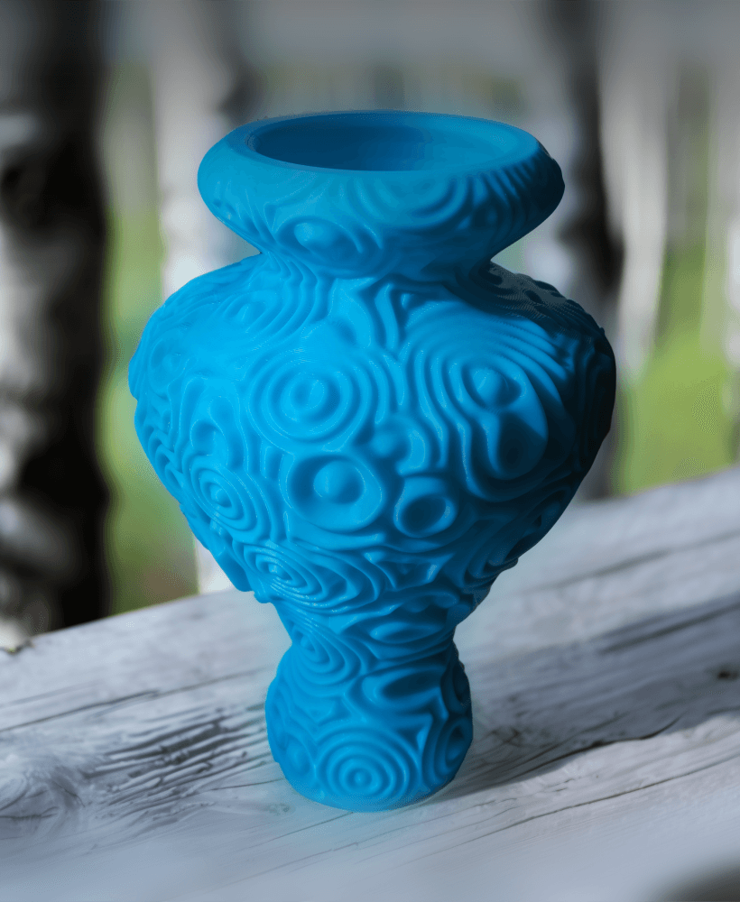 Downpour Vase - Ripple Water Vase 3d model