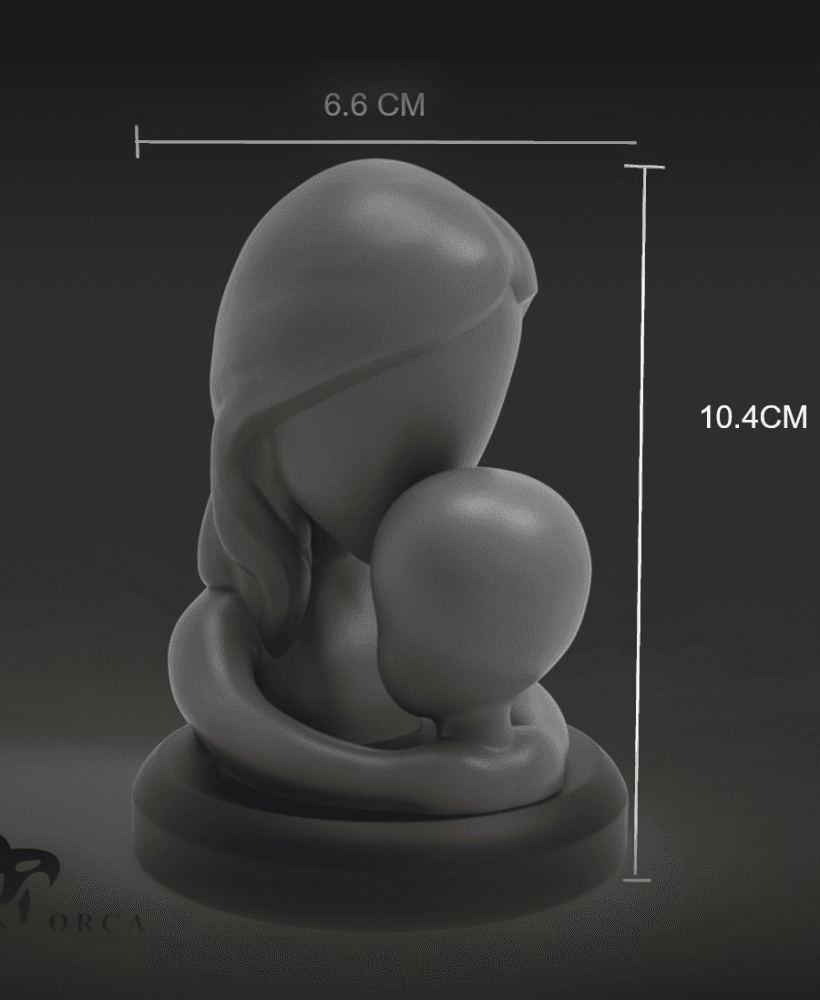 Mother Day Decoration 3d model