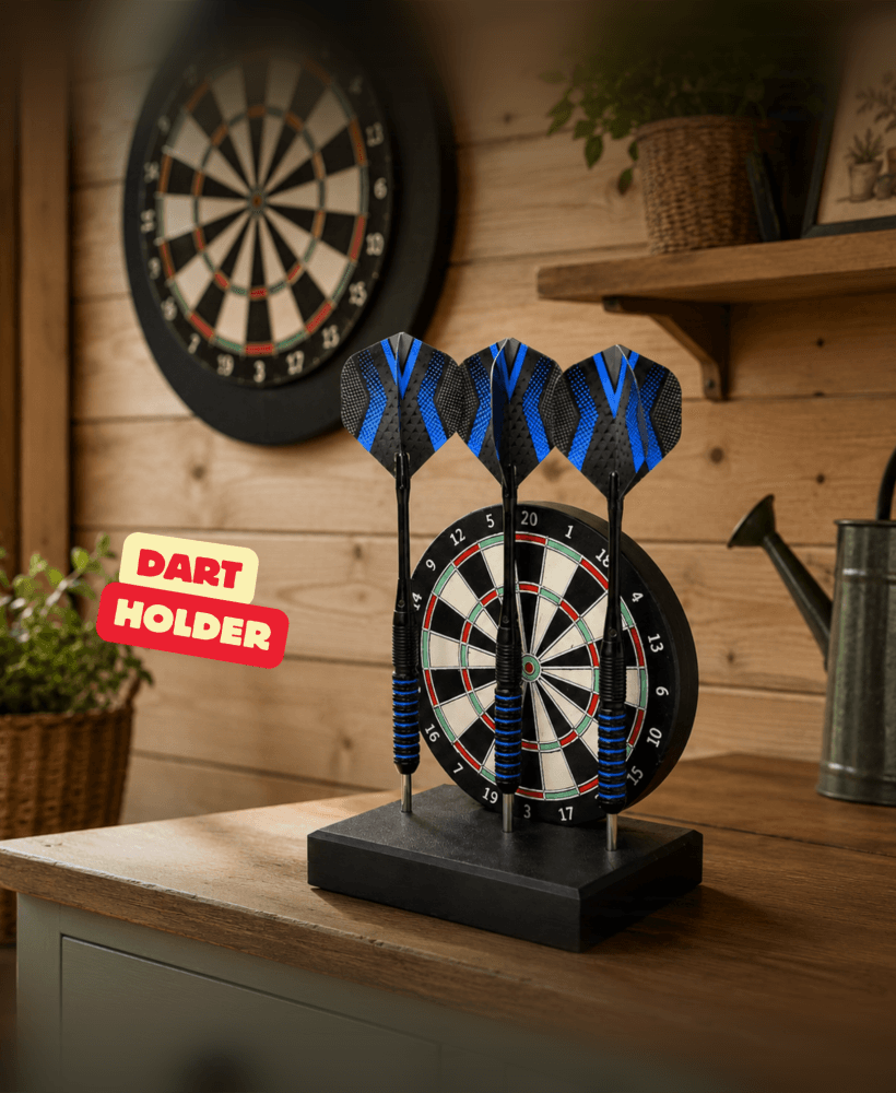 DART HOLDER (+CUSTOMIZATION) / DART GIFT / DART EQUIPMENT / DART BOARD HOLDER 3d model