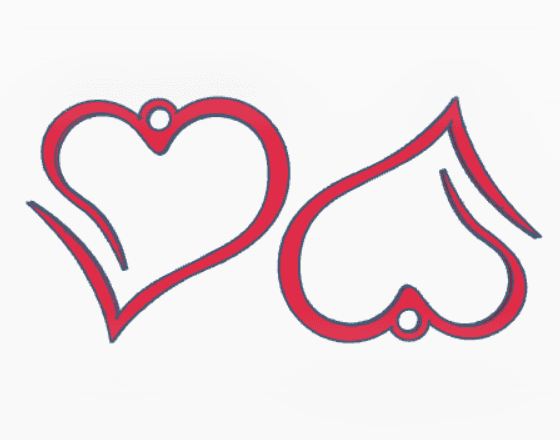 Valentine Heart 10.stl 3d model