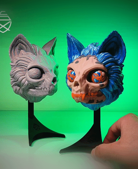 Mewskull 3d model