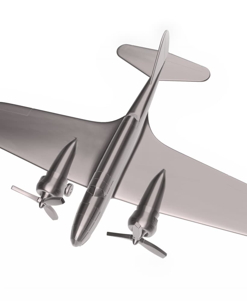 PZL-37A Los 3d model
