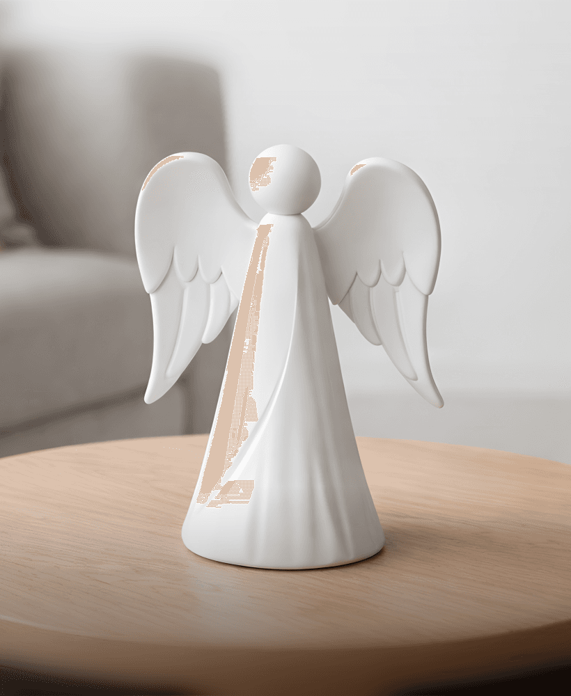 Angel 3D STL File | Guardian Angel | Minimalist Angel | Angel Figurine 3d model