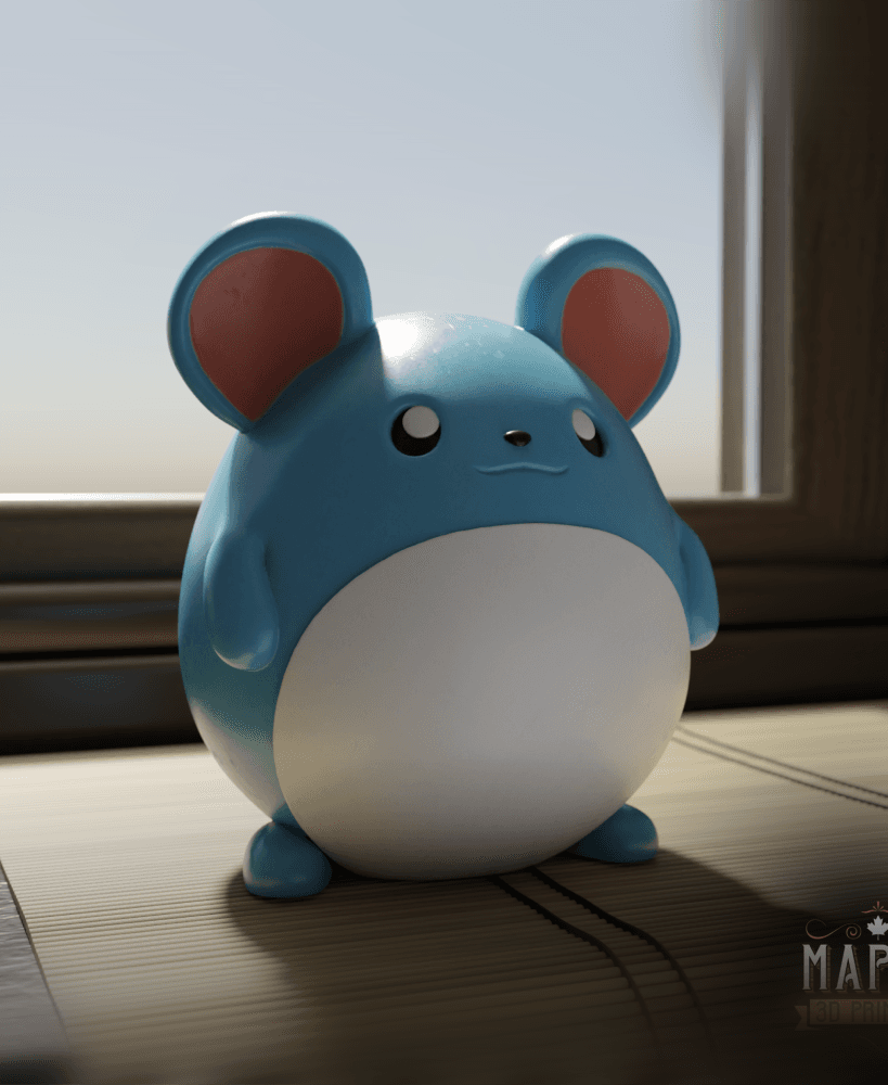 183. Marill - Basic & Ornamental 3d model