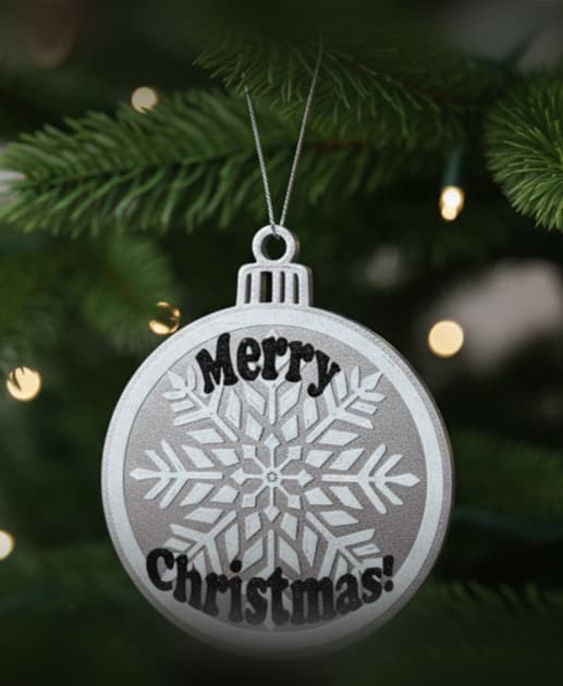 Christmas Tree Ornament 3d model