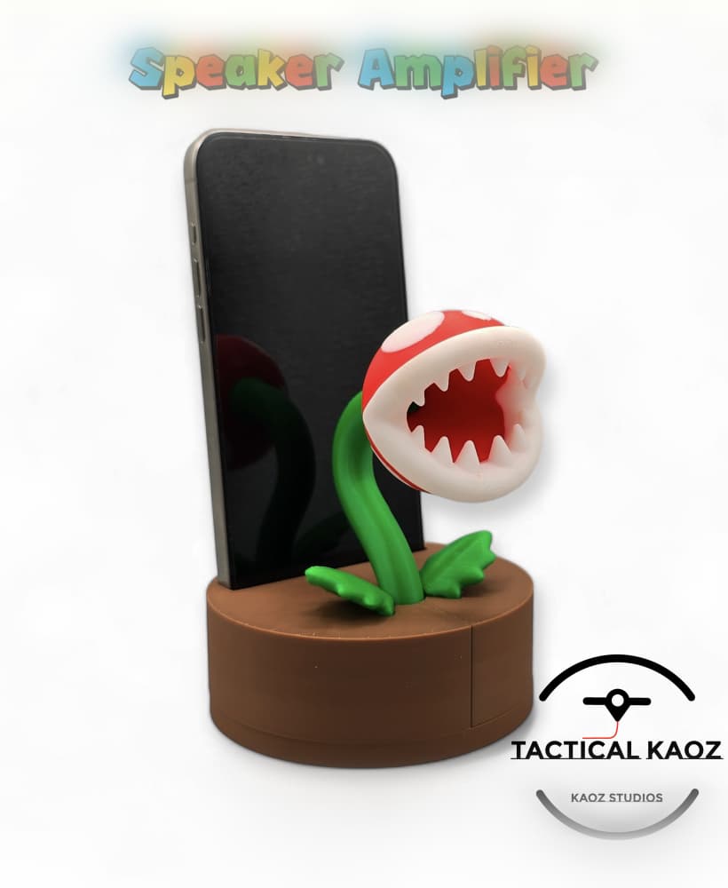 Piranha Plant Speaker Amplifier 3d model