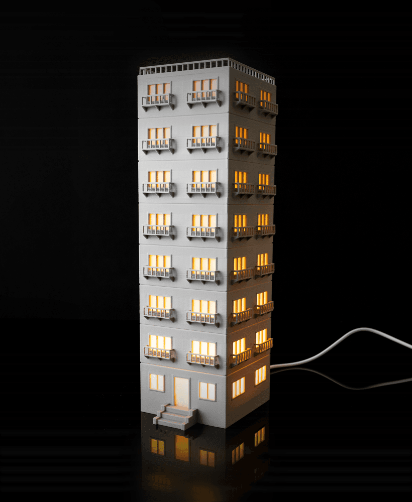 Apartment Lamp - Tall - Bambu LED Light Kit 001 3d model