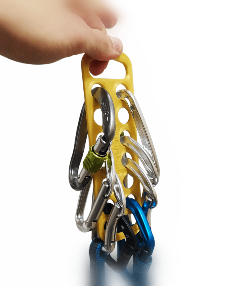 V1 Rock climbing - Clip gear organizer - for carabiners, friends, ropes, prusik 3d model