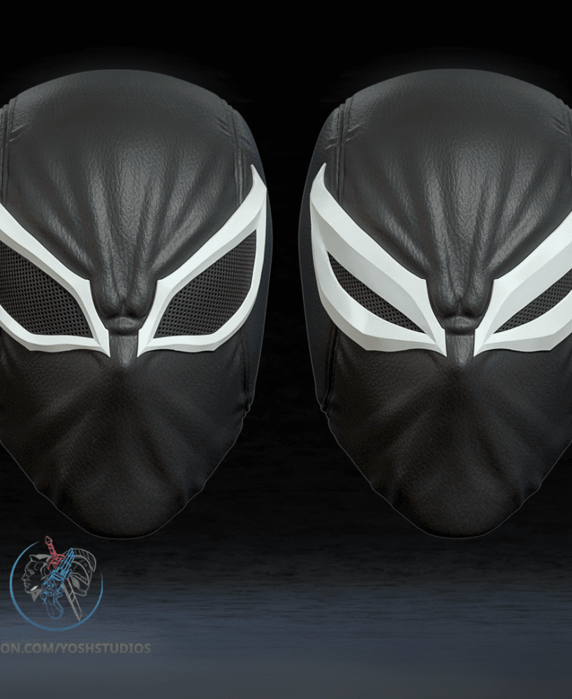 Agent Venom Mask 3D Printer File STL 3d model