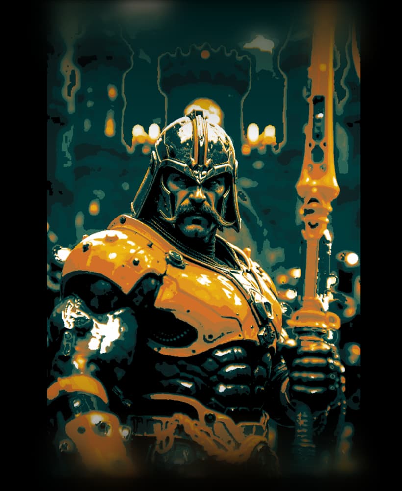 Masters of the Universe Soldier Man-at-Arms - Fan Concept Art 3d model
