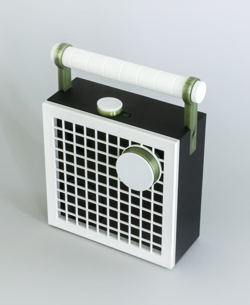 IKEA VAPPEBY GRID Kit // Cover, Volume Dial, and Handle 3d model