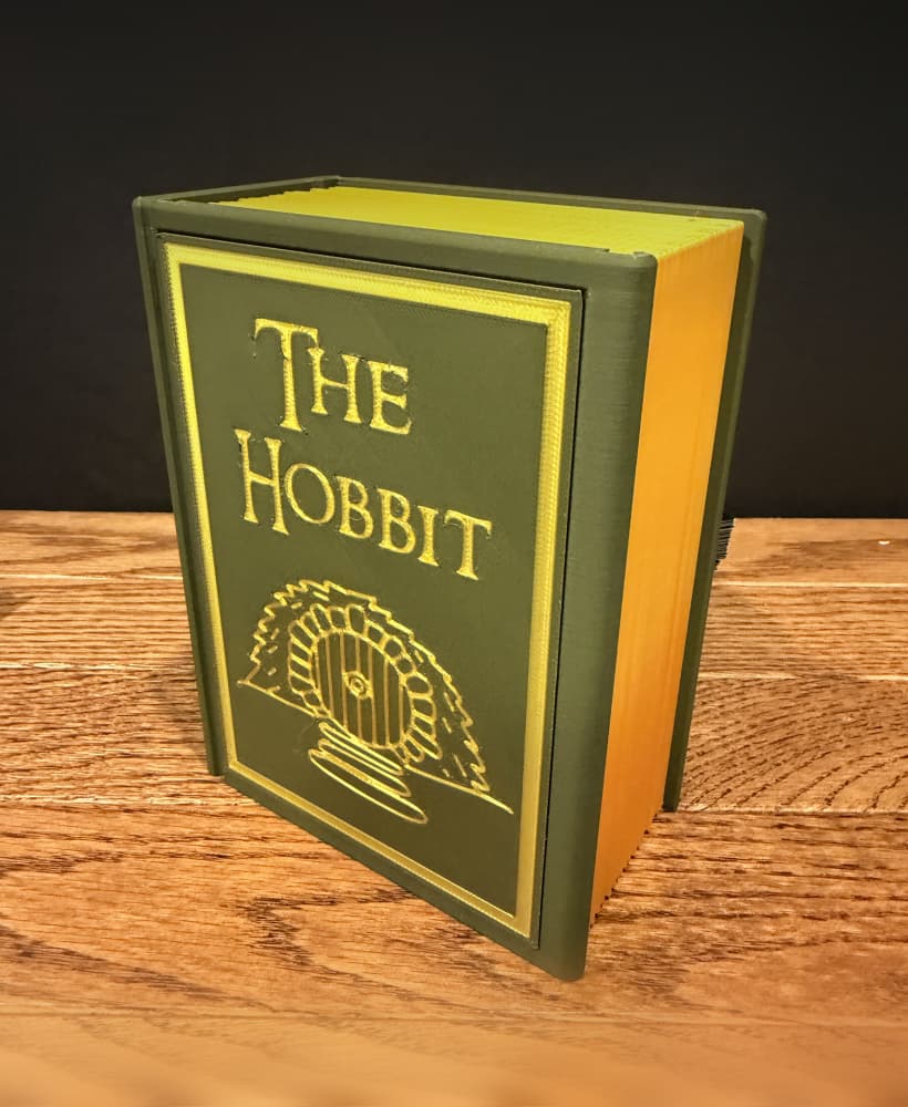 The Hobbit Book Deck Box 3d model
