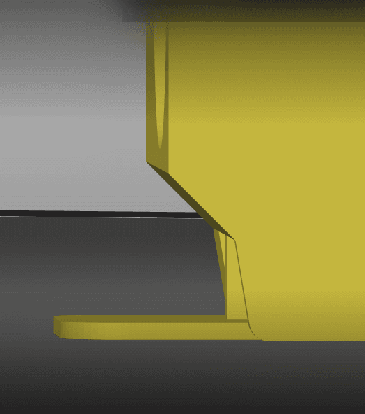Hextraction - Basic Tiles with tapered base and tabs 3d model