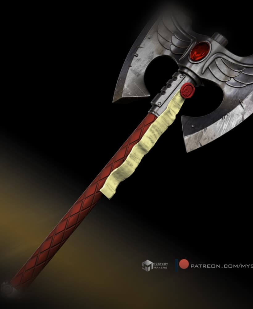 Power axe 3d model