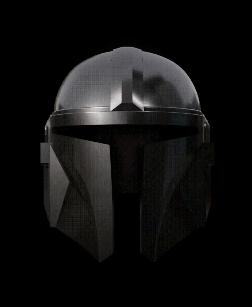 Mandalorian Helmet - Star Wars 3d model