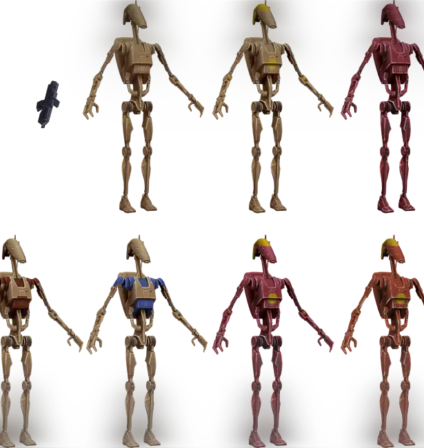 B1 Battle Droid 3d model