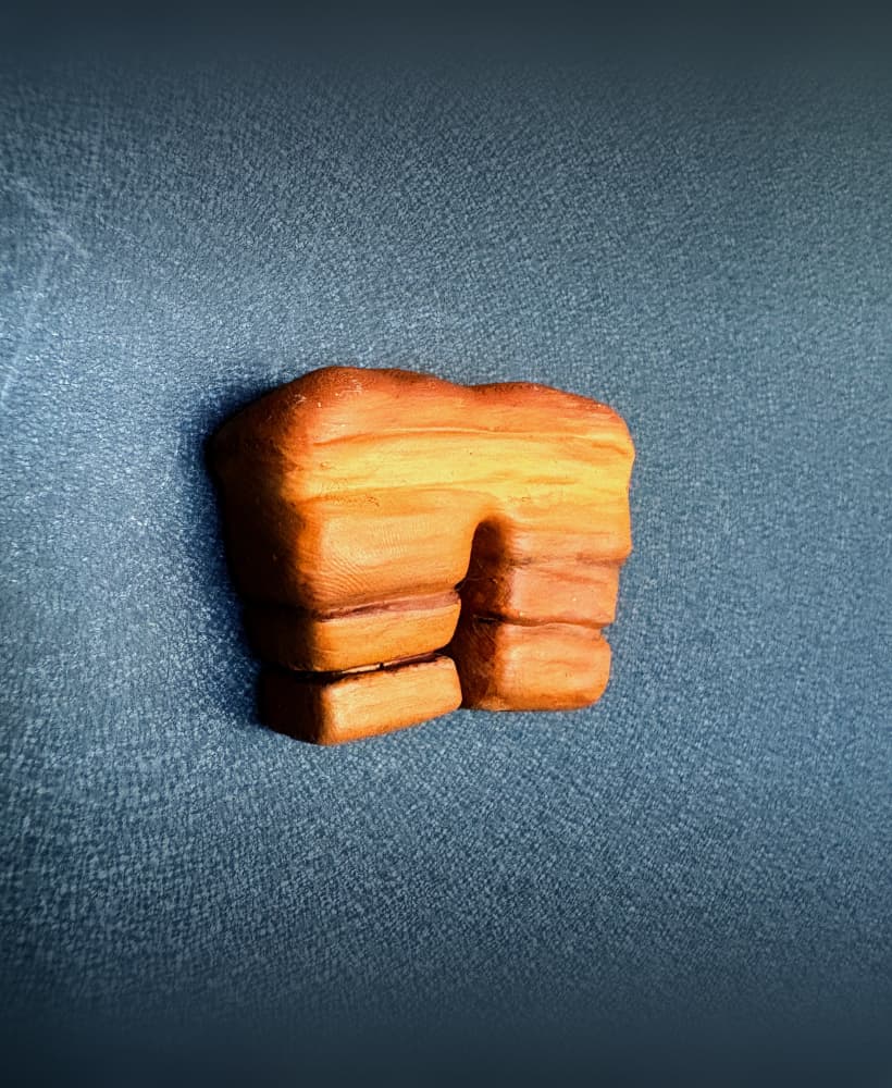 Chicharrรณn (Pork Belly) fridge magnet 3d model