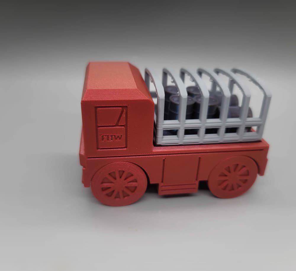 Fhw PIP Heavy Truck insert mil truck deck 3d model