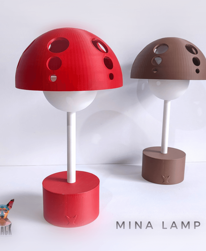 Mina Lamp 3d model