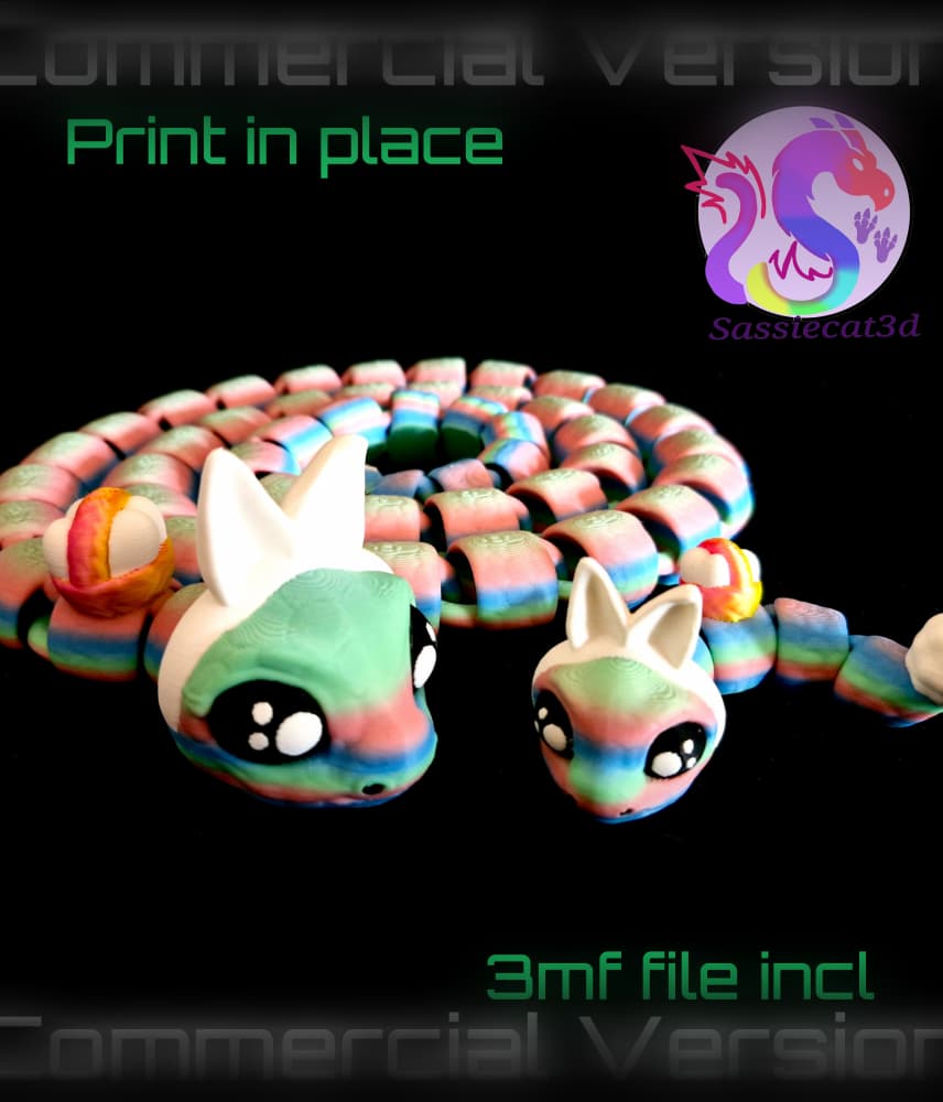Noodles the Easter snake (Commercial Use) 3d model