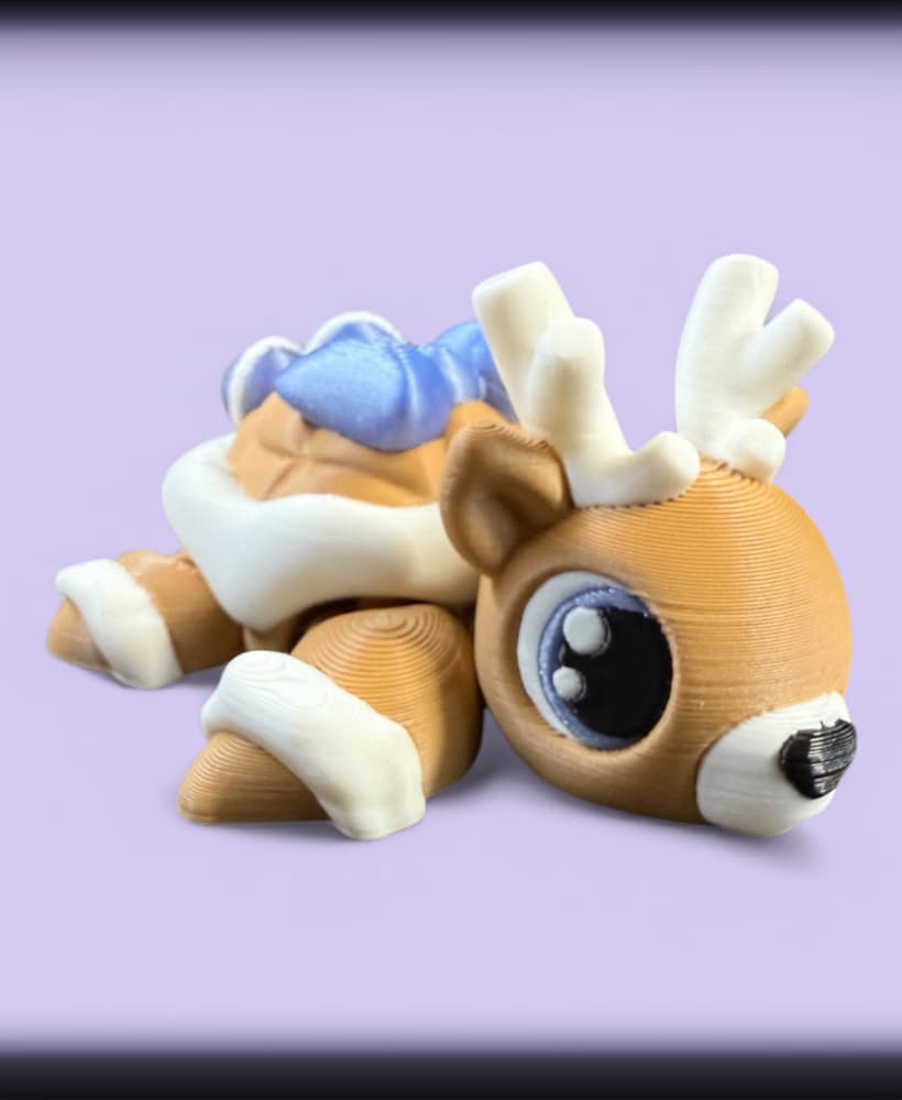 Cocoa Puff the Reindeer Turtle 3d model