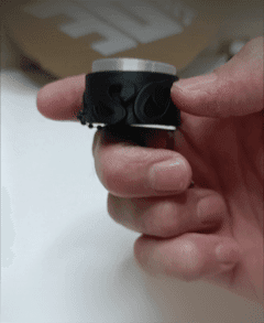 Soccer clicker keychain 3d model