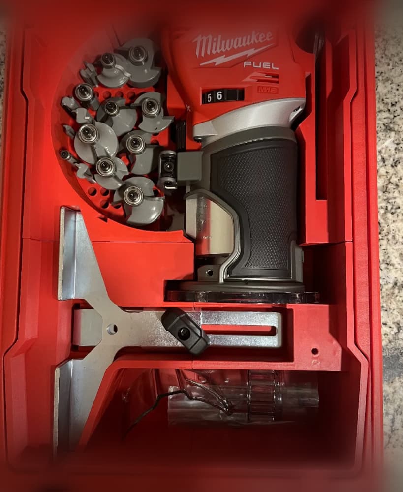 Milwaukee Packout Compact Organiser - Trim Router Fuel M18 FTR-0X 2723 3d model