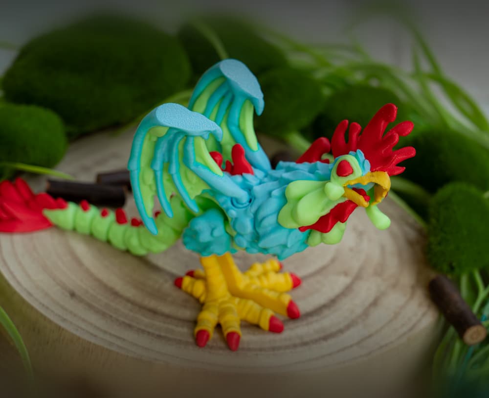 Articulated Cockatrice -June Exclusive 3d model